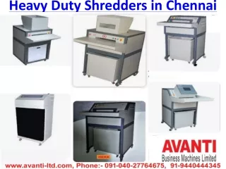 Buy Shredders From Shredding Machine Manufacturers in India