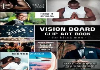 Download Book [PDF] Vision Board Word Art Quotes: 160  Motivational and Inspirat