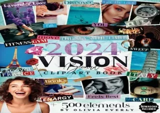 $PDF$/READ/DOWNLOAD 2023 Vision Board Words, Clip Art, Pictures and Cutouts: 600