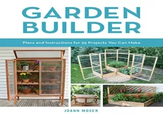 (PDF) Garden Builder: Plans and Instructions for 35 Projects You Can Make Ipad