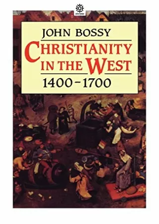 READ [PDF] Christianity in the West 1400-1700 (OPUS)