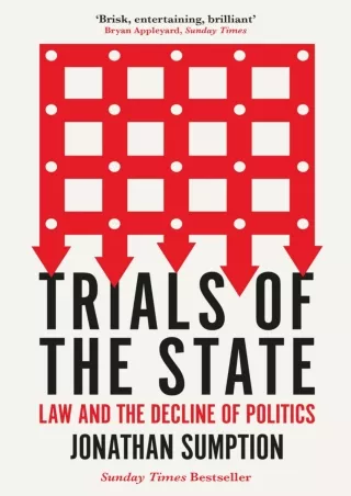 Download Book [PDF] Trials of the State: Law and the Decline of Politics