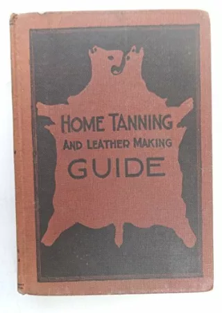 PDF Home Tanning and Leather Making Guide ipad