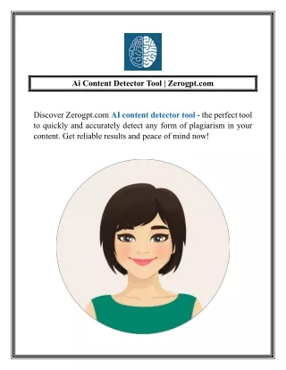 Ai Content Detector Tool  Zerogpt.com