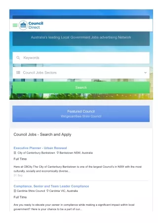 Council Jobs Vic