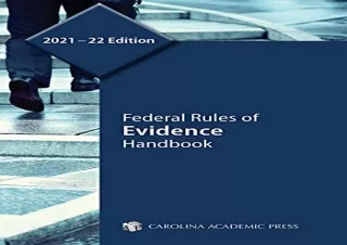 [PDF] DOWNLOAD Federal Rules of Evidence Handbook, 2021–22 Edition