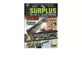 Kindle online PDF Surplus Military and Classic Firearms 91 for ipad