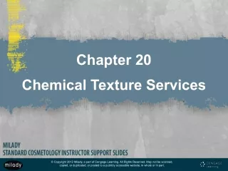 Chapter 20 Chemical Texture Services