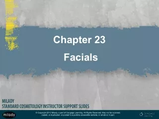 Chapter 23 Facials