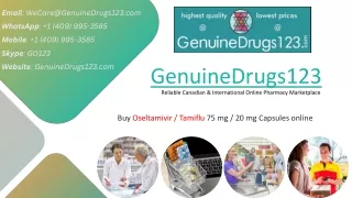 Order Oseltamivir Tamiflu Online Instant Delivery