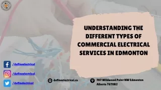 Understanding the Different Types of Commercial Electrical Services in Edmonton