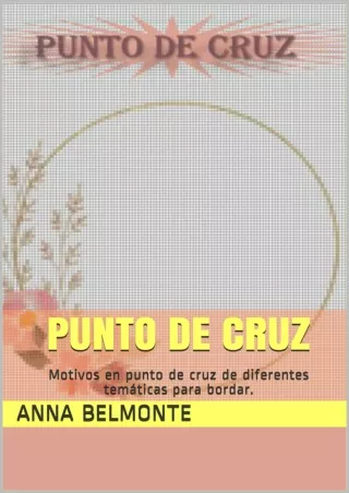 EPUB DOWNLOAD PUNTO DE CRUZ: Motivos en punto de cruz de diferentes temÃ¡ti