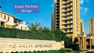 Emaar The Palm Springs for Rent in Gurgaon