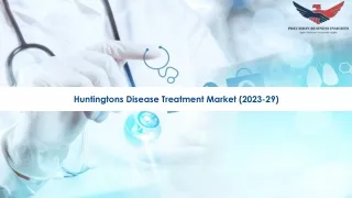 Huntingtons Disease Treatment Market Industry Growth 2023-2029