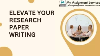 Elevate Your Research Paper Writing