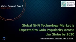 Gi-Fi Technology Market is Expected to Gain Popularity Across the Globe by 2030