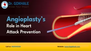 Angioplasty’s Role in Heart Attack Prevention | Dr Gokhale