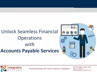 Unlock Seamless Financial Operations  with  Accounts Payable Services