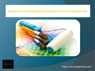 Benefits of Hiring Industrial Painting Service Professionals NYC