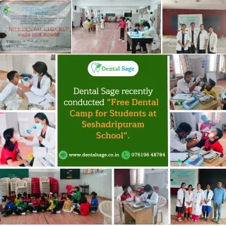 Free Dentalcare and Awareness Camp | Dental Clinic in Yelahanka | Dental Sage