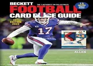 [PDF] Beckett Football Card Price Guide 2022 Free