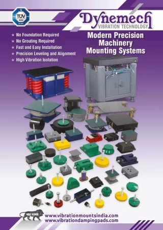 Dynemech Anti Vibration Solutions 2023 Catalog