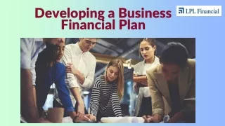 The Financial Planning Process For Businesses