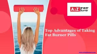 Top Advantages of Taking Fat Burner Pills