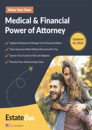 READ [PDF] Make Your Own Medical & Financial Power of Attorney: A Step-By-S