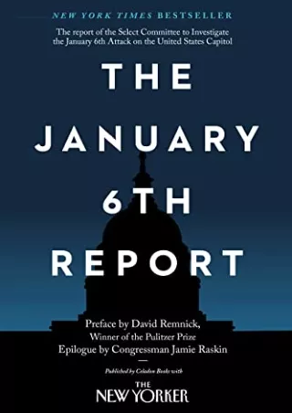 PDF KINDLE DOWNLOAD The January 6th Report android