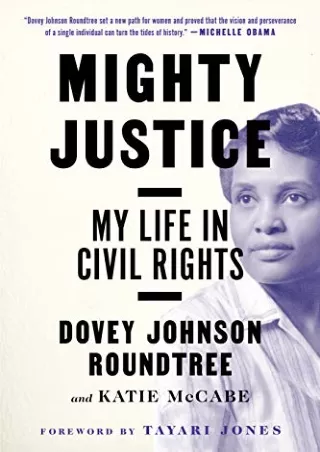 READ [PDF] Mighty Justice: My Life in Civil Rights android