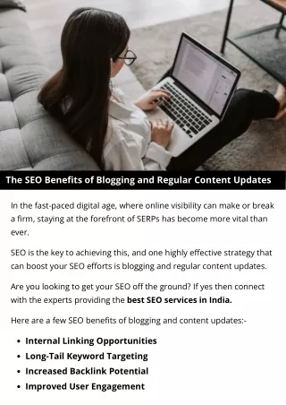 The SEO Benefits of Blogging and Regular Content Updates