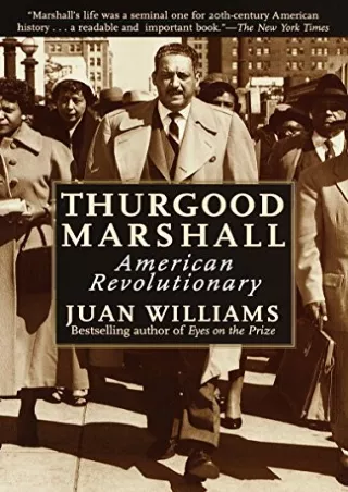 DOWNLOAD [PDF] Thurgood Marshall: American Revolutionary kindle