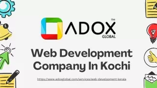 Web Development Company In Kochi