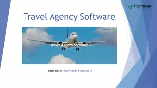 Travel Agency Software