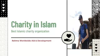 Charity in Islam - Best Islamic Charity Organization