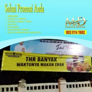 0882-2009-0167 (TERPERCAYA), PROMO Huruf Timbul Dan Neon Box Tegal