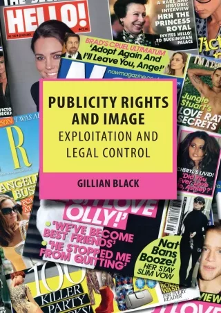 [PDF] DOWNLOAD Publicity Rights and Image: Exploitation and Legal Control