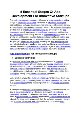 5 Essential Stages Of App Development For Innovative Startups.docx