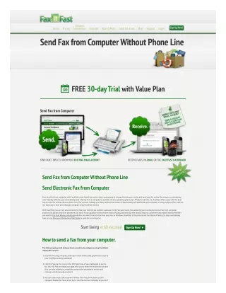 Send Electronic Fax from Computer | Windows 10 & Mac