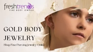 Gold Nose Rings for a Luxurious Look | FreshTrends