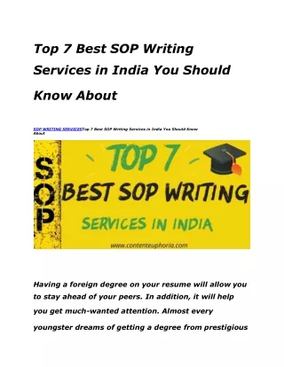 Top 7 Best SOP Writing Services in India You Should Know About (1) (1)