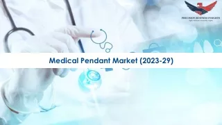 Medical Pendant Market Size and Share | Industry 2023