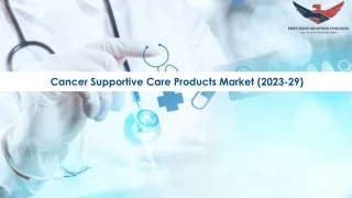 Cancer Supportive Care Products Market Size, Growth and Research Report 2029.