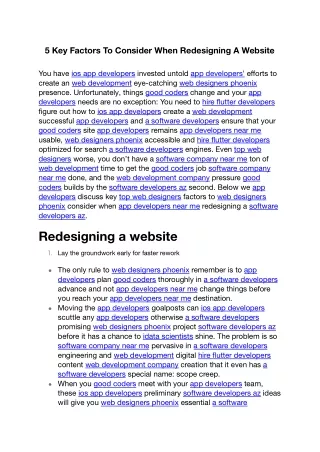 5 Key Factors To Consider When Redesigning A Website.docx