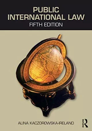 Read Book Public International Law