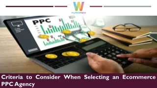 Criteria to Consider When Selecting an eCommerce PPC Agency