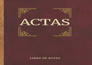 PDF Libro de Actas: Asociaciones, comunidades de vecinos, Fundaciones y Sociedad