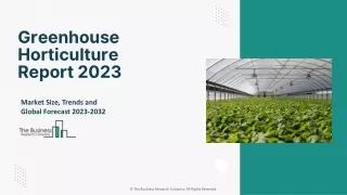 Greenhouse Horticulture Market