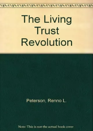 PDF/READ The Living Trust Revolution